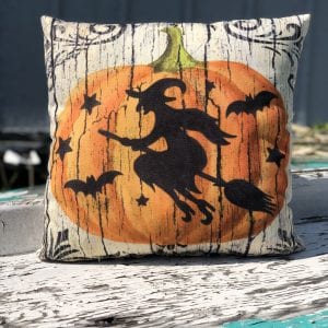 Pillow - Pumpkin Witch