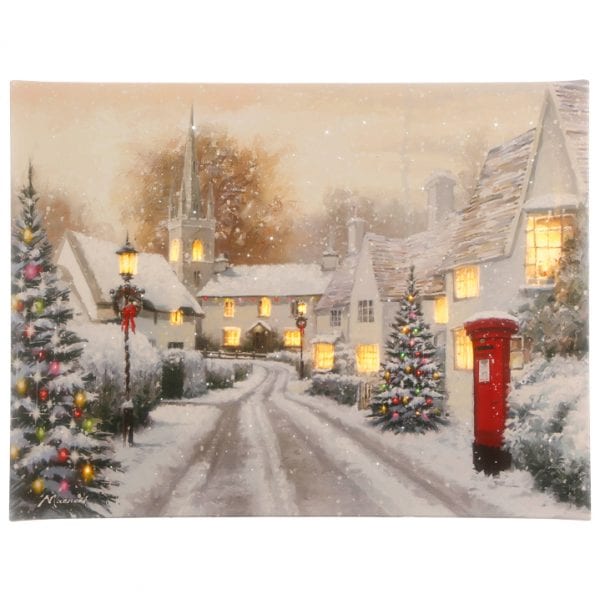 Christmas Town canvas