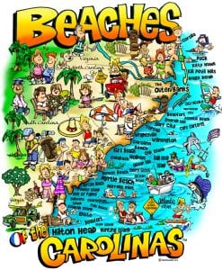 Beaches of the Carolinas